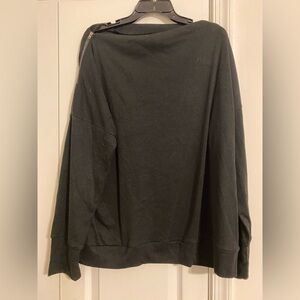 Off the shoulder Black top